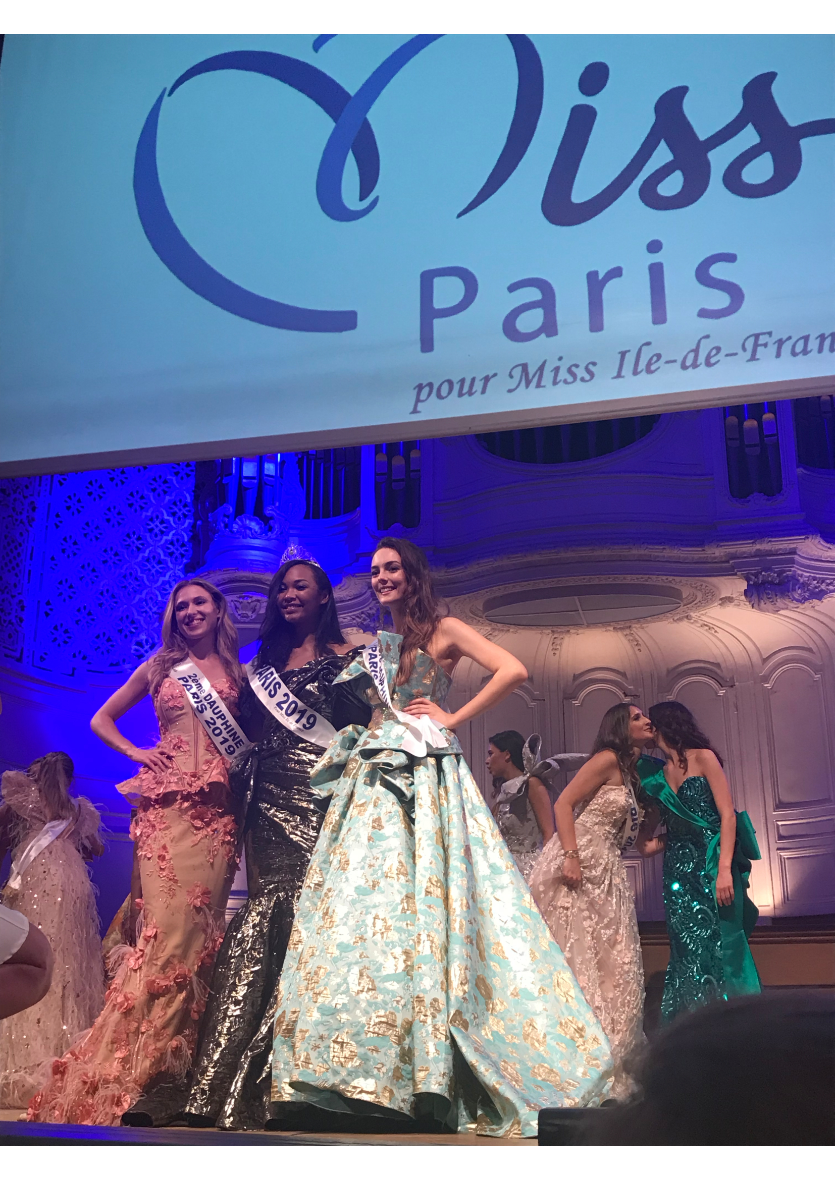 Miss Paris 2019 dauphines